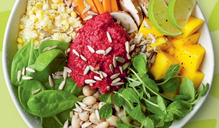 Vegetarian Buddha Bowl with Beetroot | Best Bowl Food Recipes