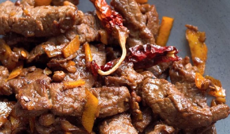 Beef with Orange