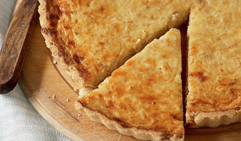 Caramelised Onion and Gruyère Tart