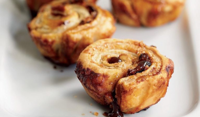 Maple Pecan And Sultana Pastry Twirls Recipe Homemade Pastries 2697