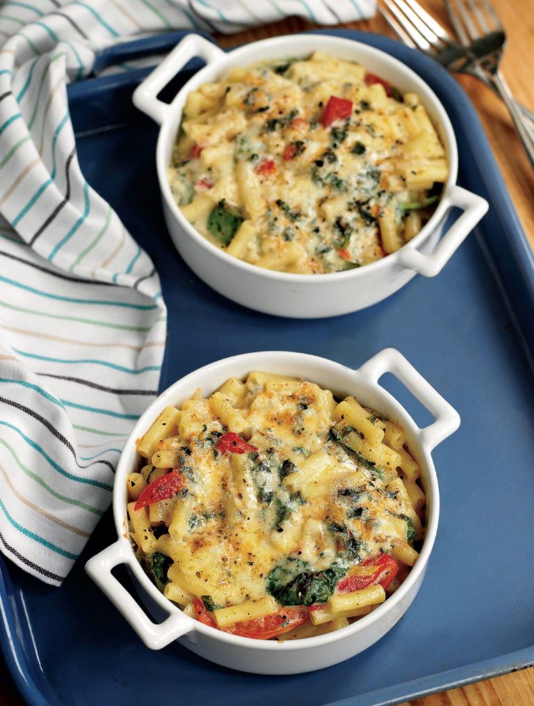 Blue Cheese Macaroni Gratin
