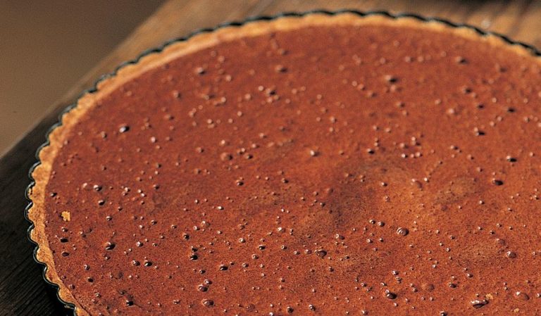 Chocolate and Apricot Tart