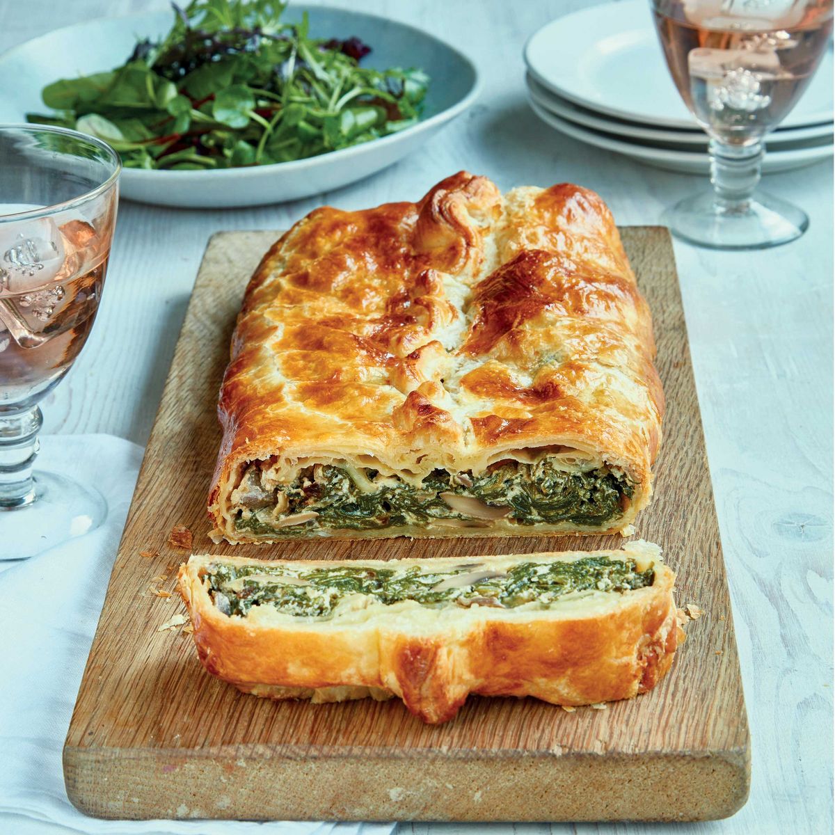 Mary Berry’s Spinach and Mushroom en Croûte