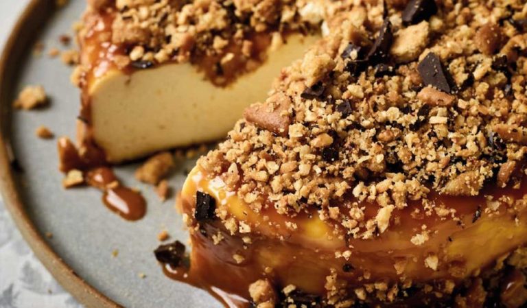 Nadiya Hussain's Back-to-front Baked Cheesecake Recipe | Family Favourites