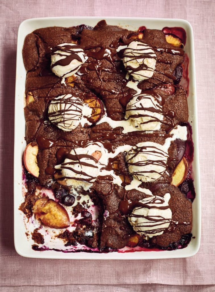 Nadiya Hussain’s Roasted Fruit Cobbler