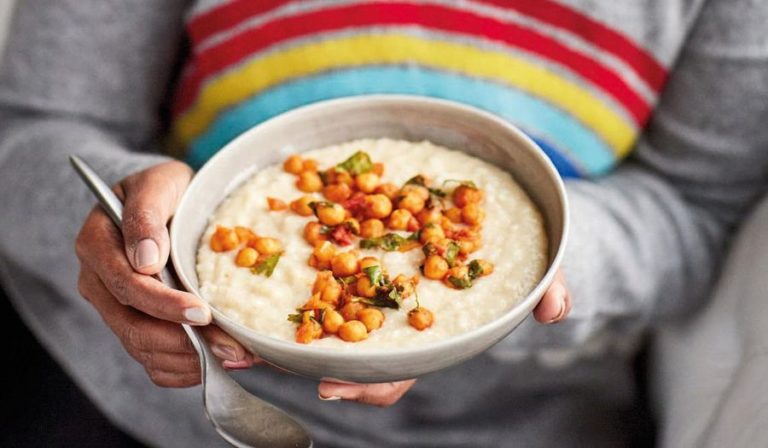 Nadiya Hussain's Ginger Rice with Spiced Chickpeas Recipe | Family Favourites