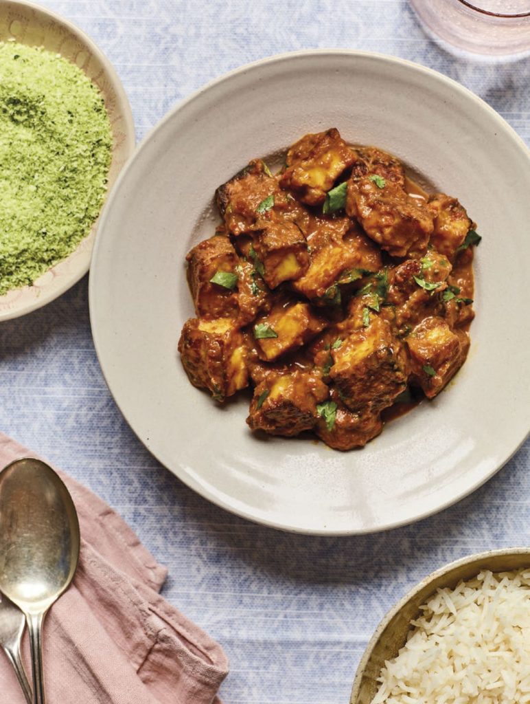 Nadiya Hussain’s Halloumi Curry with Coconut Sambal