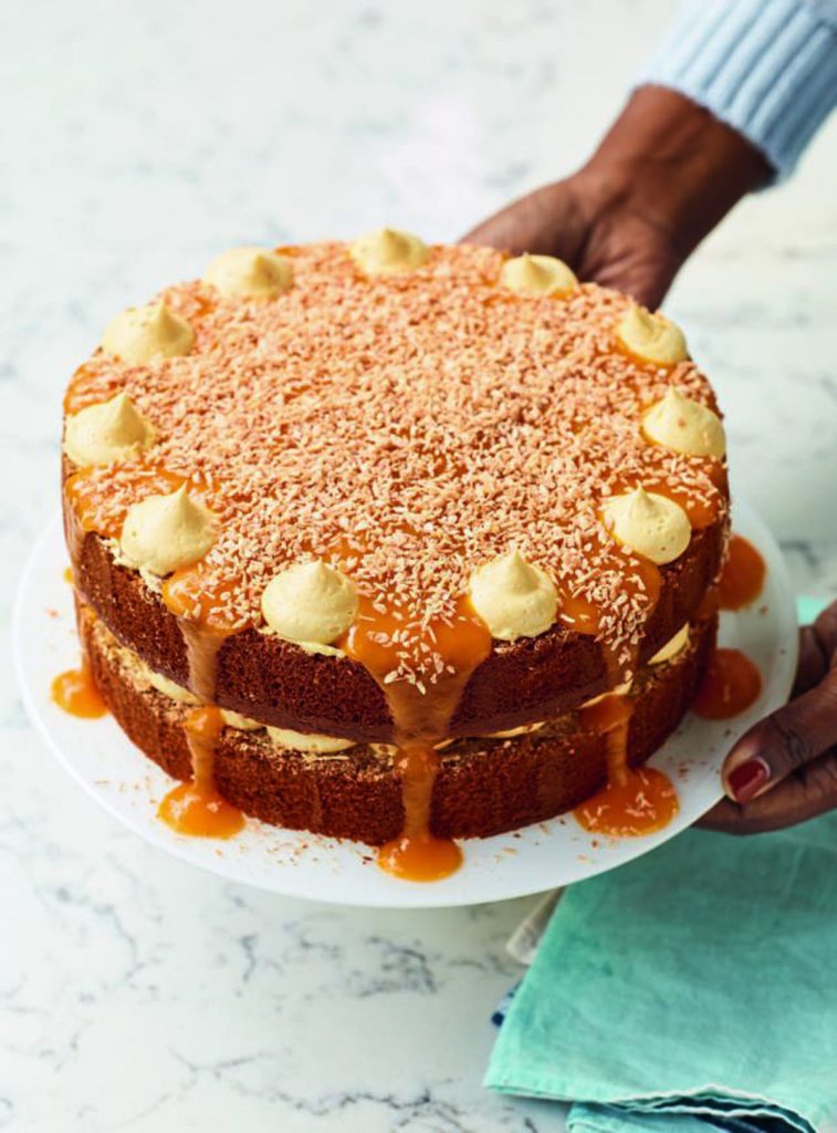 Nadiya Hussain&rsquo;s Mango and Coconut Yoghurt Cake with German Buttercream