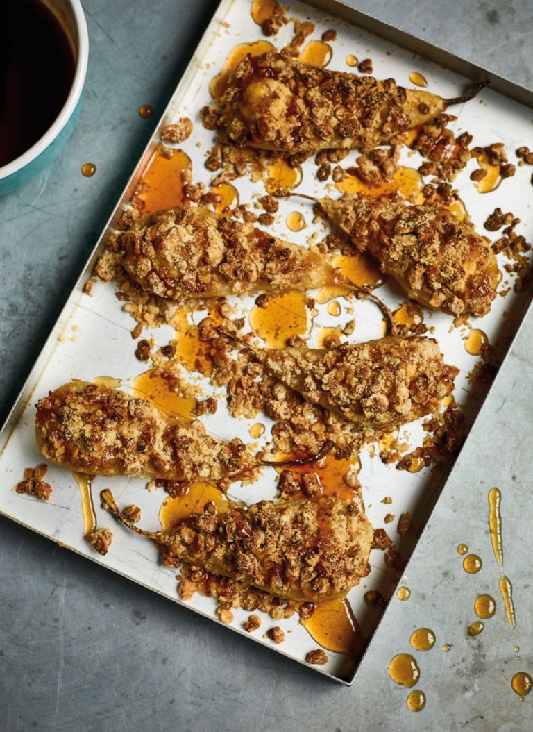 Nadiya Hussain's Half-a-pear Crumble Recipe | Family Favourites
