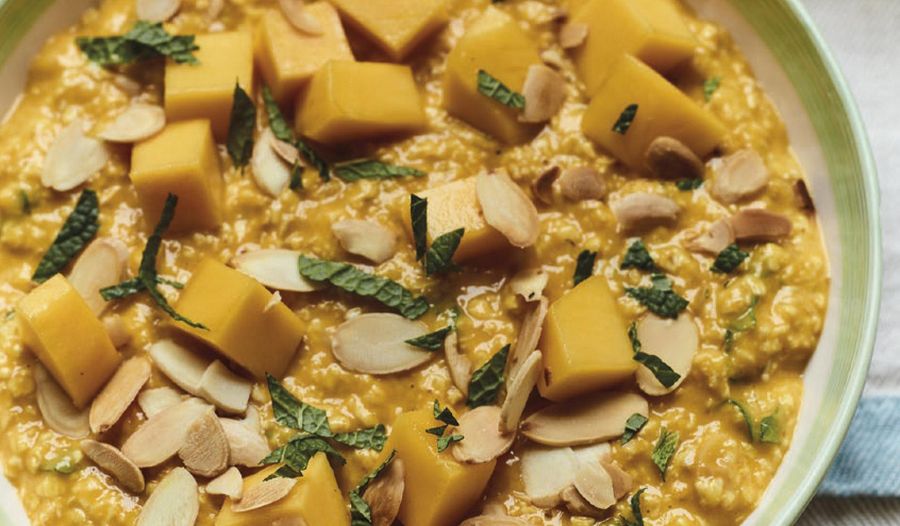 Nadiya Hussain's Mango Lassi Bircher Recipe | Family Favourites