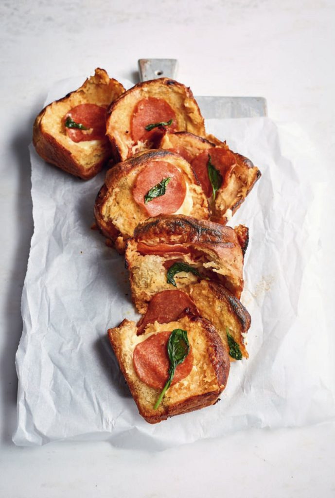 Nadiya Hussain’s Pepperoni Pull-Apart