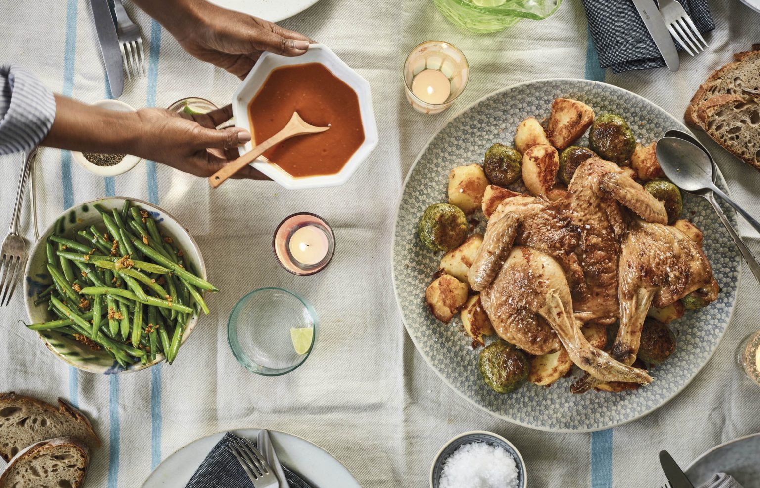 Nadiya Hussain Sunday Lunch Roast Chicken Recipe | Family Favourites