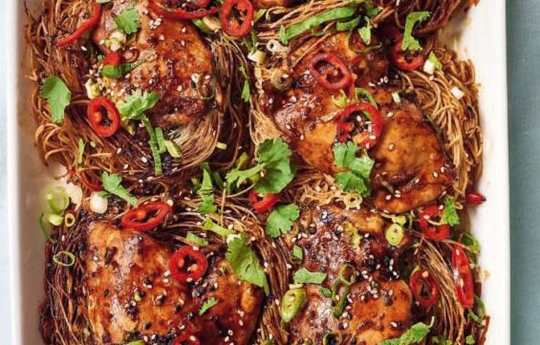 Nadiya Hussain Teriyaki Chicken Noodles Recipe | Nadiya Bakes