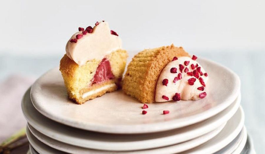 Nadia's strawberry shortcake cupcakes