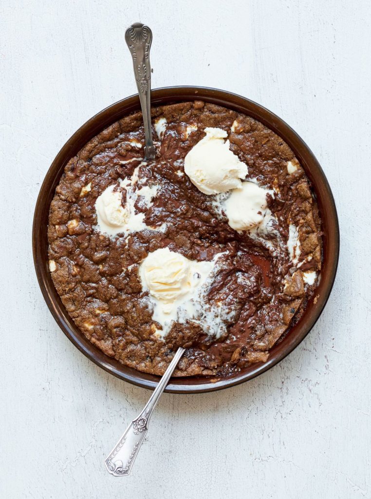 Nadiya Hussain’s Hot Cookie Dough and Ice Cream