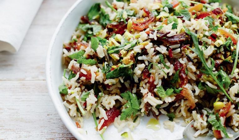 Lemon-Infused Wild Rice with Parsley