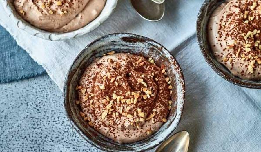 Nadiya Hussain's Chocolate Hazelnut Mousse Recipe | BBC Time to Eat