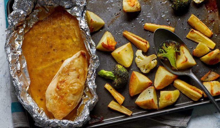 One-pan Chicken Roast | BBC Eat Well For Less