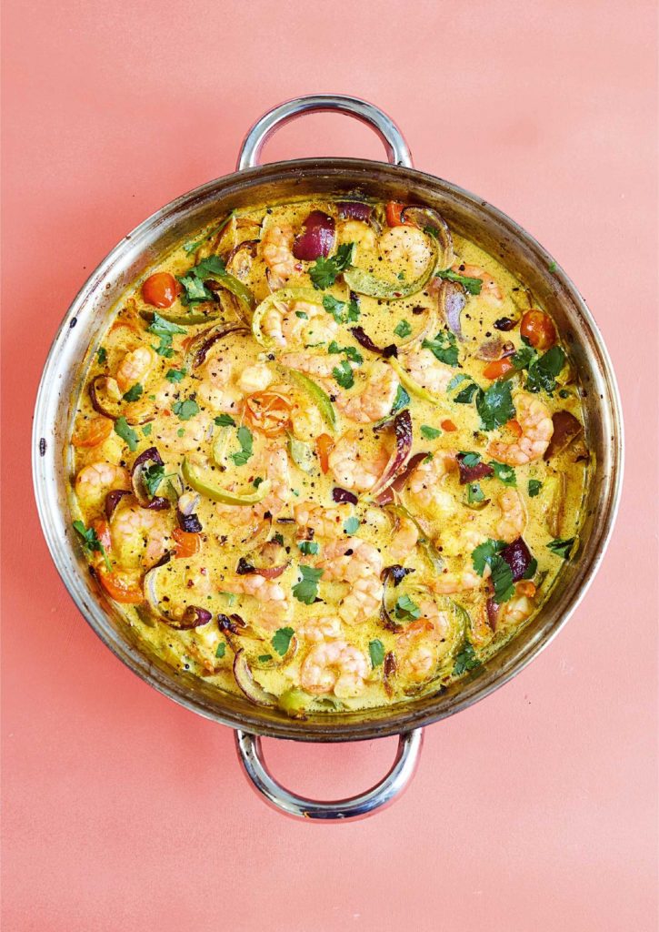 One-pot Kerala Prawn Curry