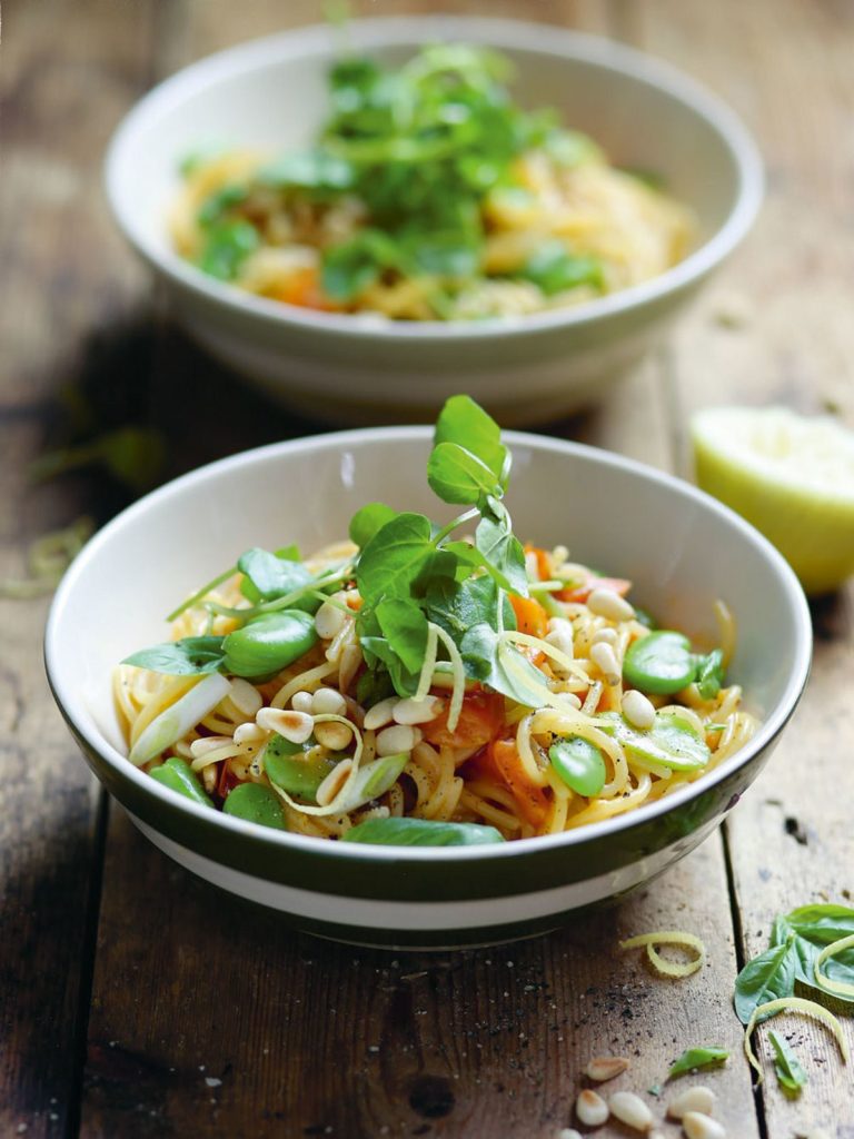 Wonderful One-pot Summer Spaghetti