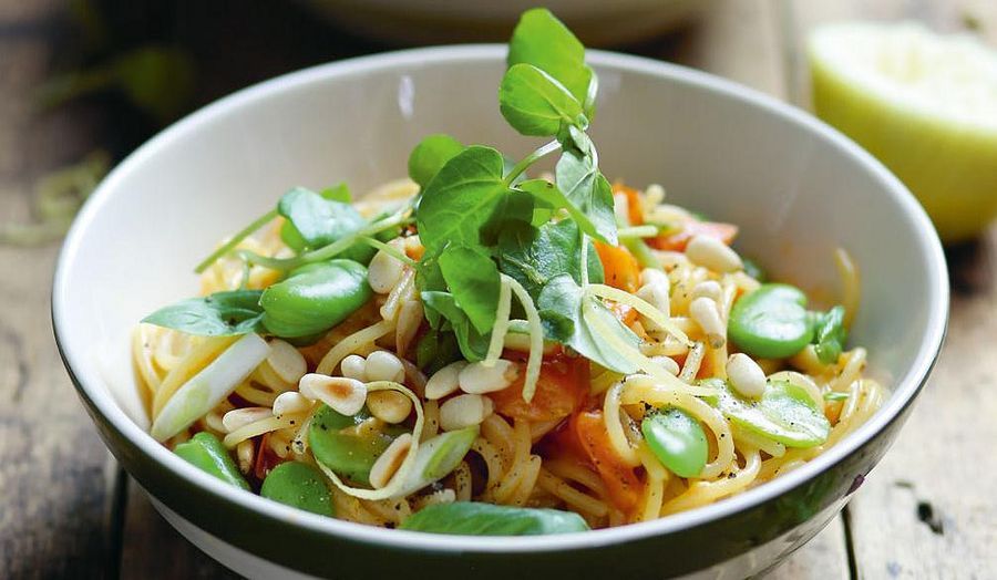 Delicious One-pot Vegan Spaghetti Recipe | Summer Vegan Recipes