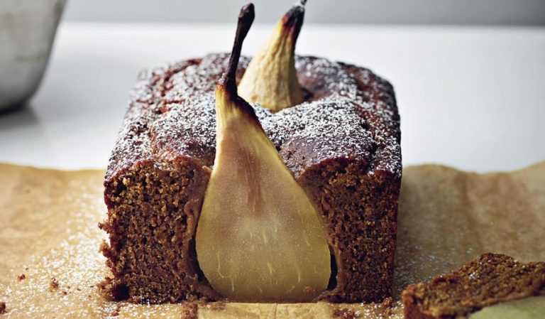 Boozy Caribbean Pear Cake | Vegan Baking Recipe
