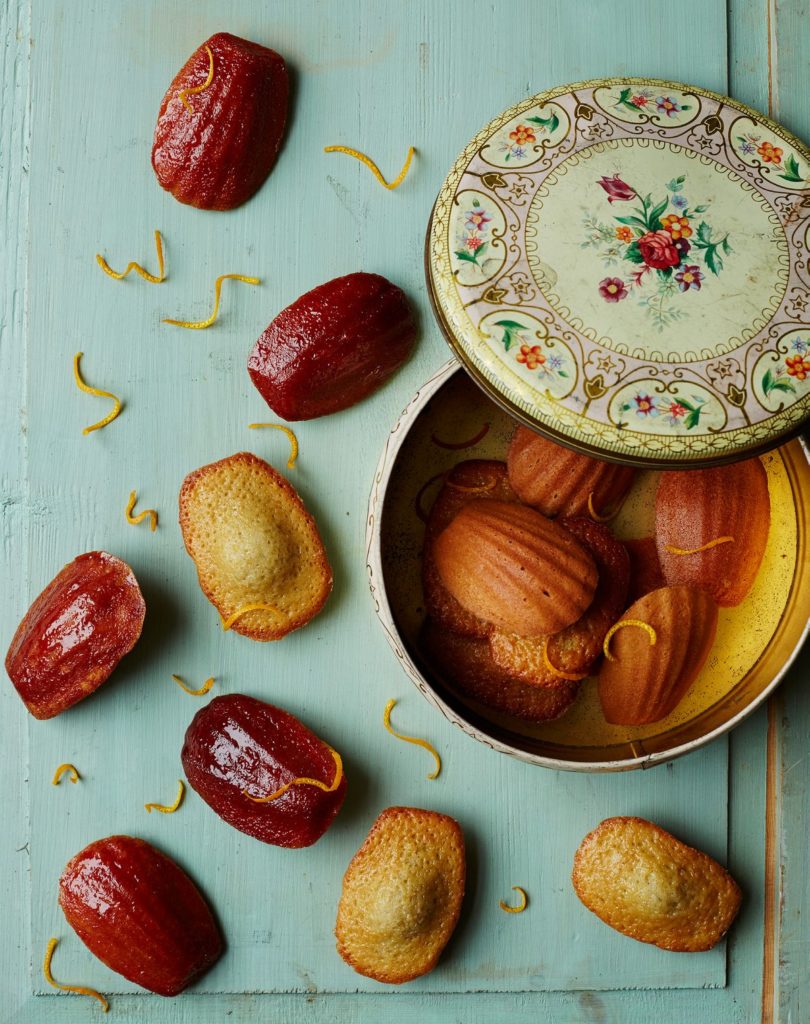 Orange & Hibiscus Madeleines