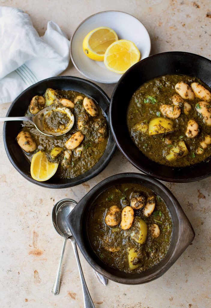 Yotam Ottolenghi’s Bkeila, Potato, and Butter Bean Stew