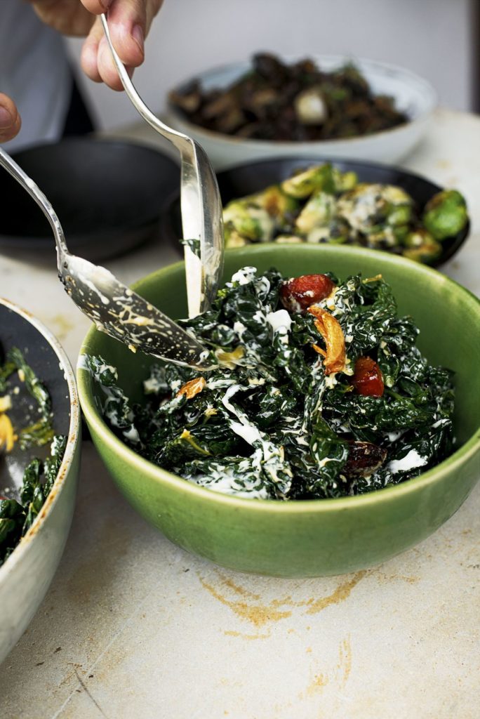 Ottolenghi’s Cavolo Nero with Chorizo and Preserved Lemon