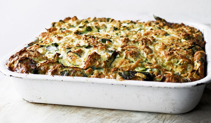 Yotam Ottolenghi SIMPLE Courgette Frittata Bake