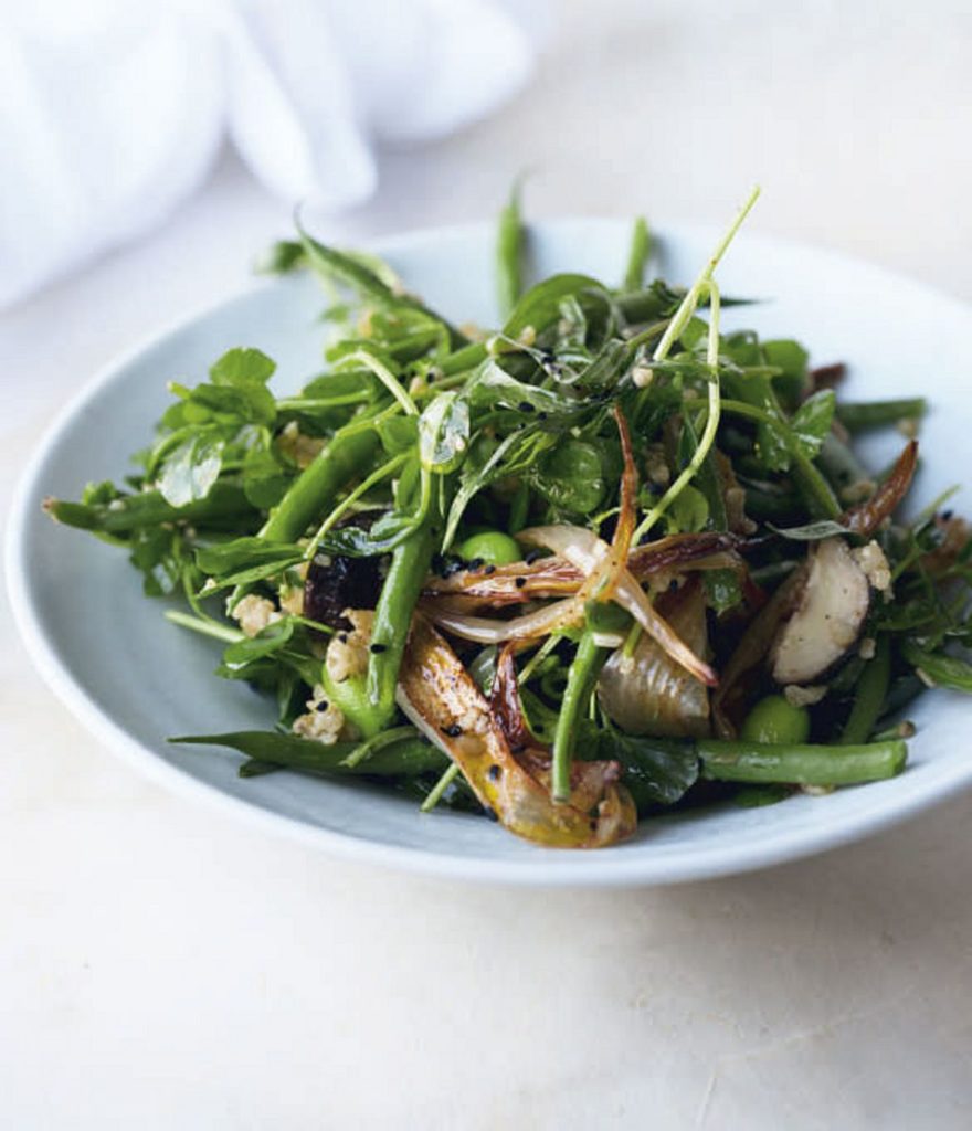 Yotam Ottolenghi’s French Beans with Freekeh and Miso