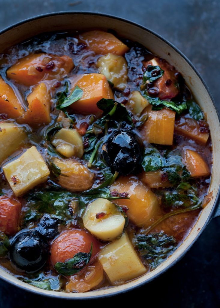 Yotam Ottolenghi’s Iranian Vegetable Stew with Dried Limes