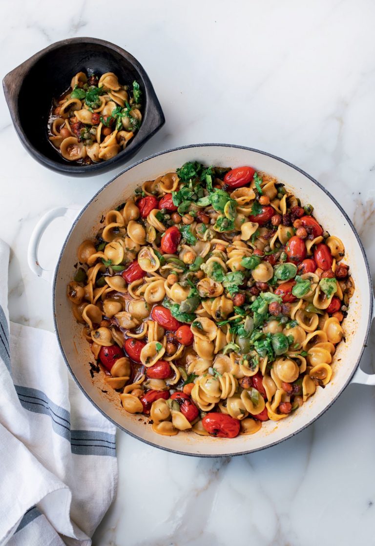 Yotam Ottolenghi’s One-pot Orecchiette Puttanesca
