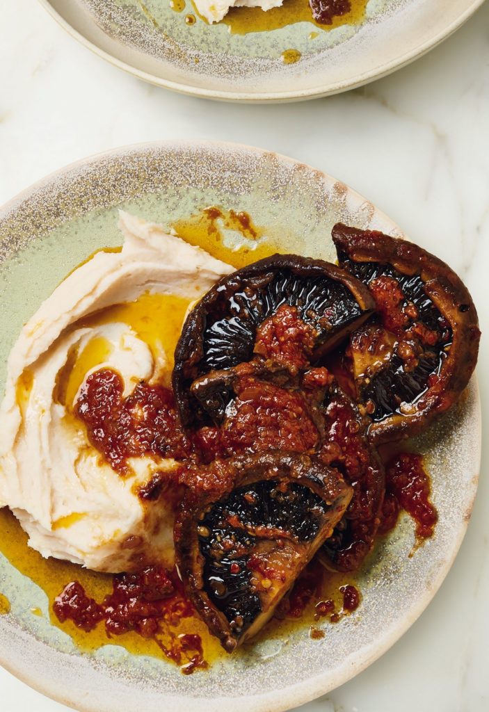 Yotam Ottolenghi’s Portobello Steaks and Butter Bean Mash