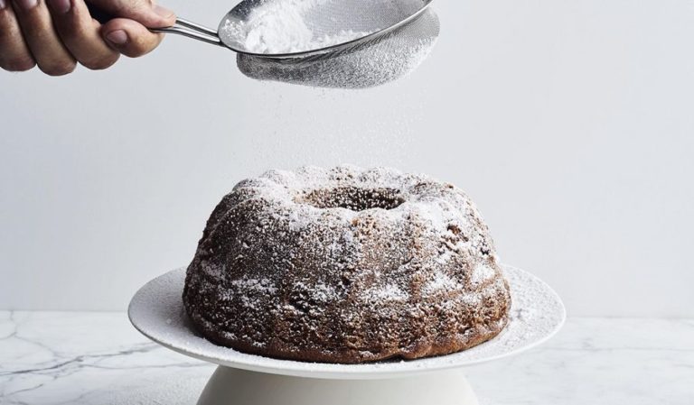 Ottolenghi's Prune and Walnut Cake with Brandy