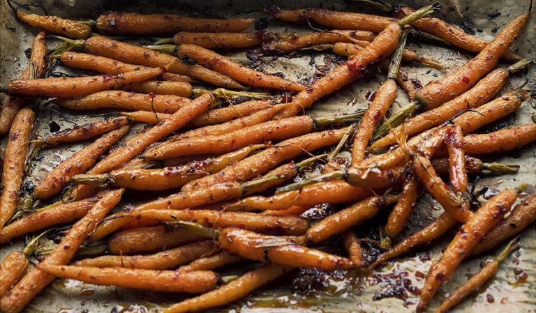 Ottolenghi Roasted Baby Harissa Carrots Recipe | Middle Eastern Vegetables