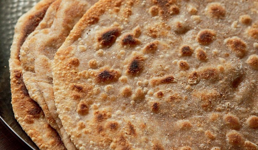 Wholemeal Griddle Bread (Paratha)