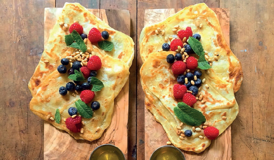 Crispy Moroccan-inspired Pancakes (M'smmen) | Symmetry Breakfast