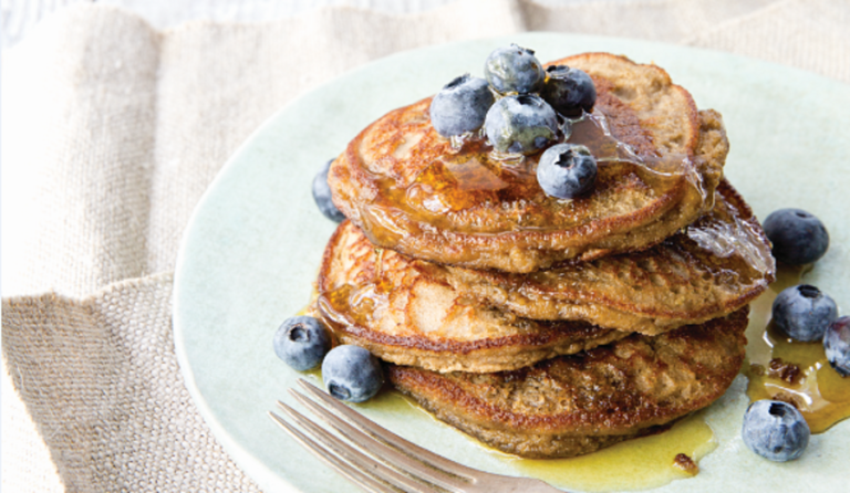 Blender Banana Pancakes