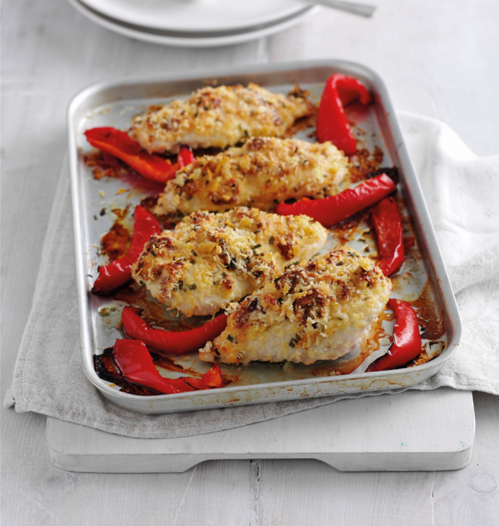 Parmesan-crusted Chicken