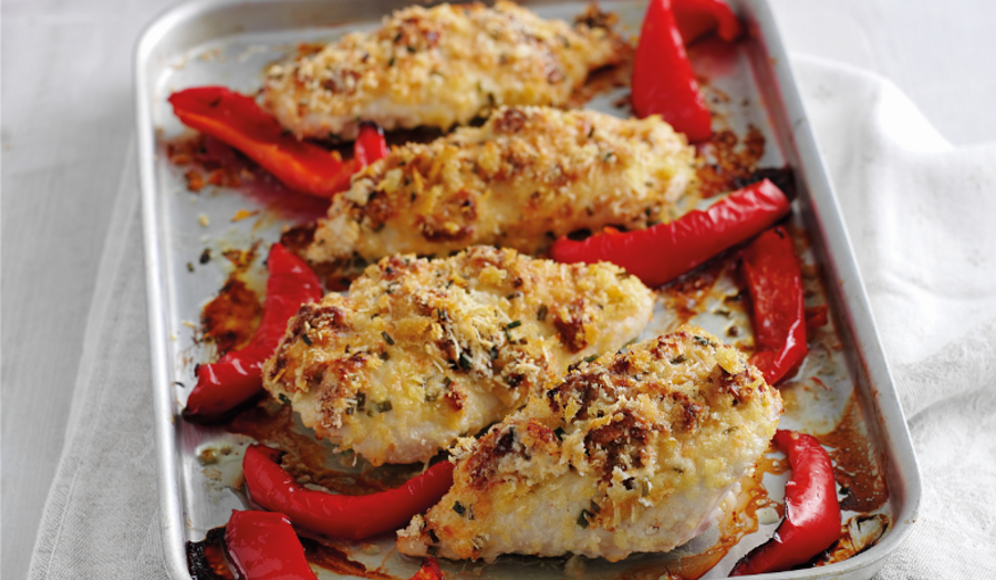 Parmesan-crusted Chicken