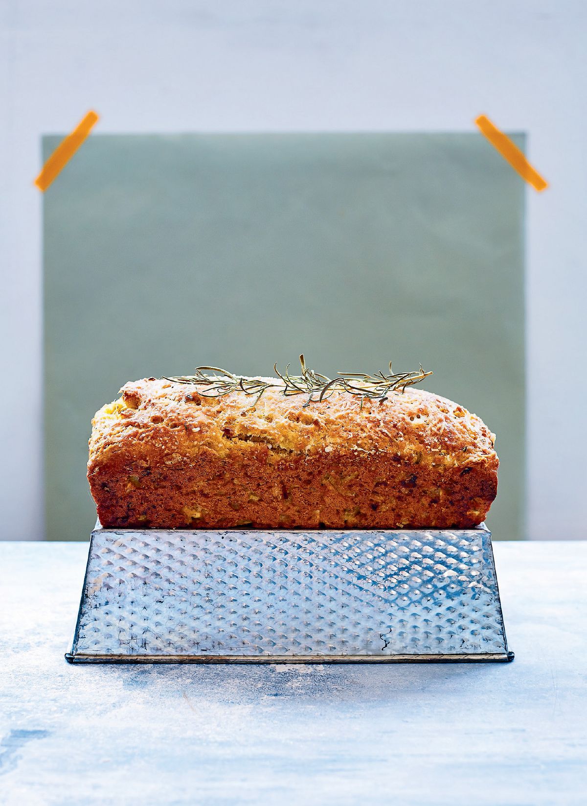 Rosemary, Parsnip and Parmesan Loaf Cake