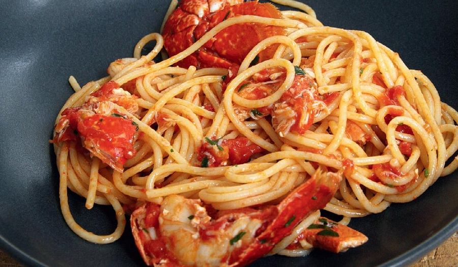 Spaghetti with Lobster