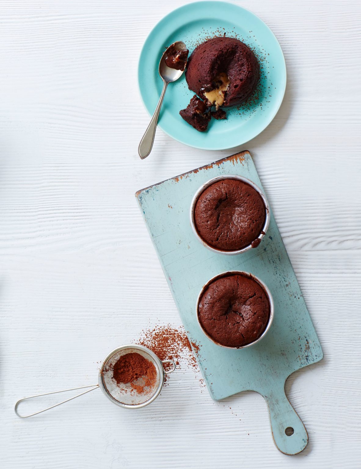 Peanut Butter Chocolate Fondant