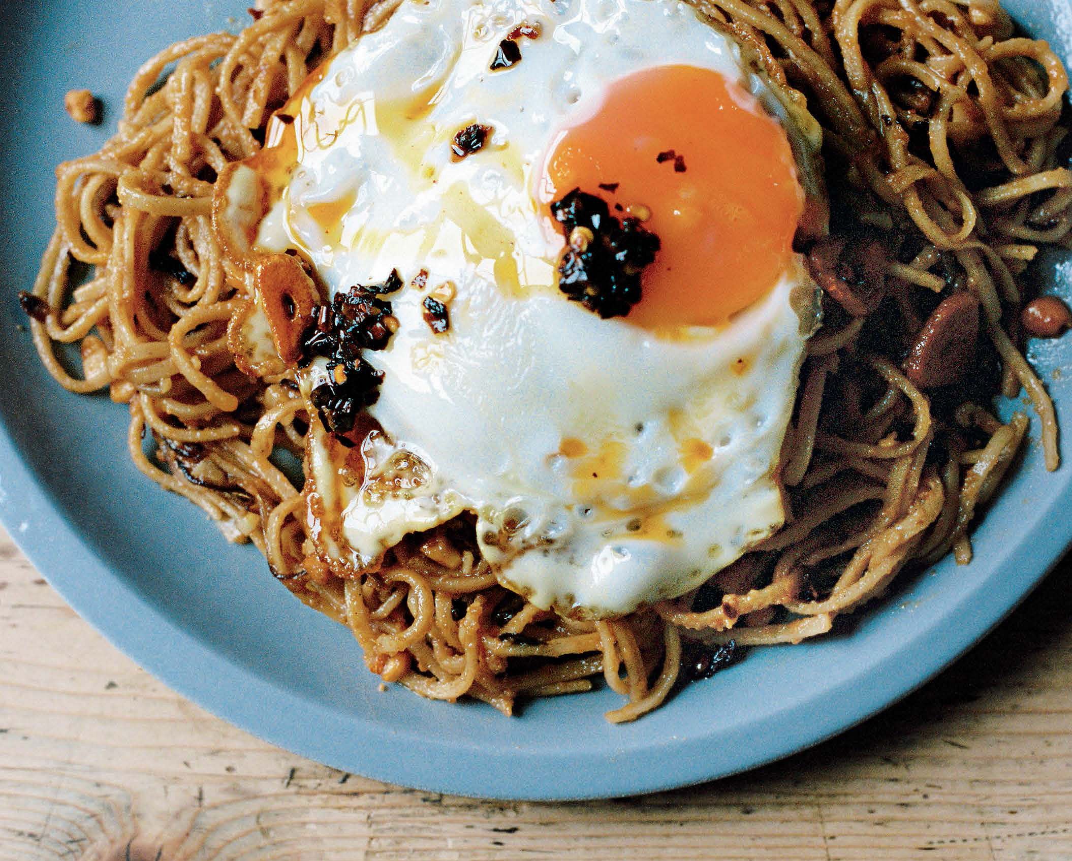 Peanut Butter Noodles with DIY Chilli Oil from The Cornershop Cookbook