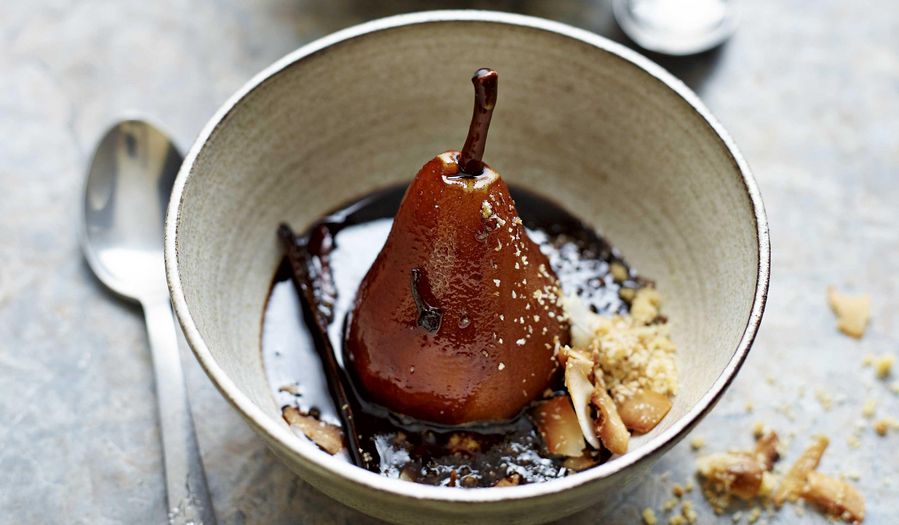 Ainsley Harriott's Rum-poached Pears | Ainsley's Caribbean Kitchen