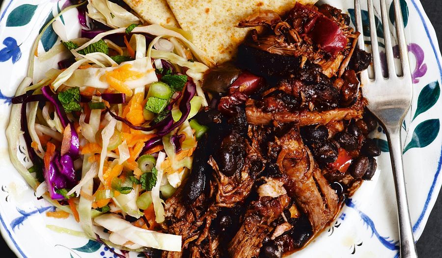 Pulled Pork and Black Bean Chilli
