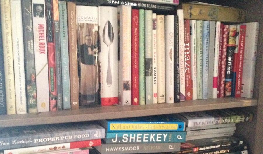 Michael Caines' cookbook collection