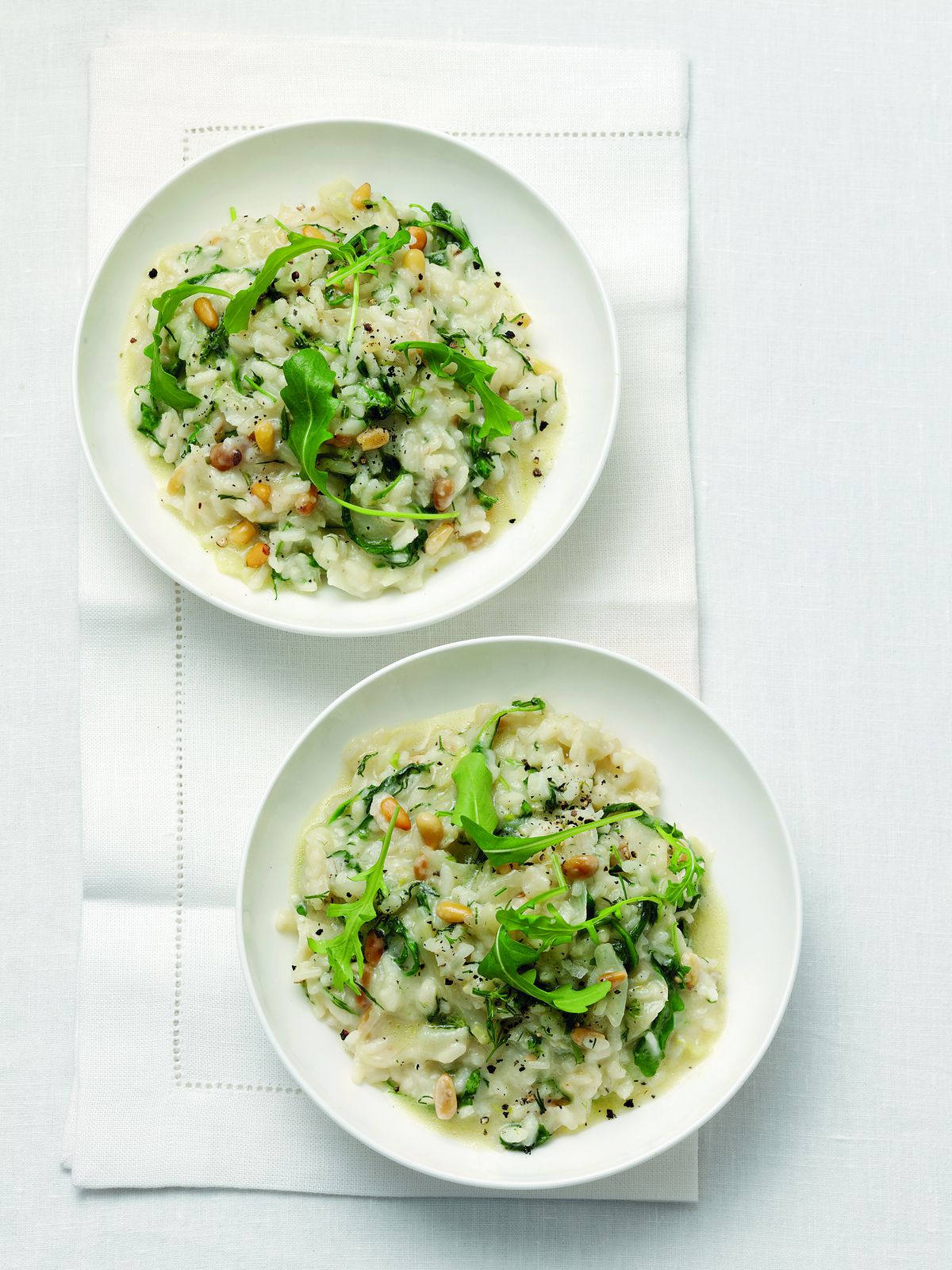Slow-Cooker Pinenut, Fennel and Parmesan Risotto