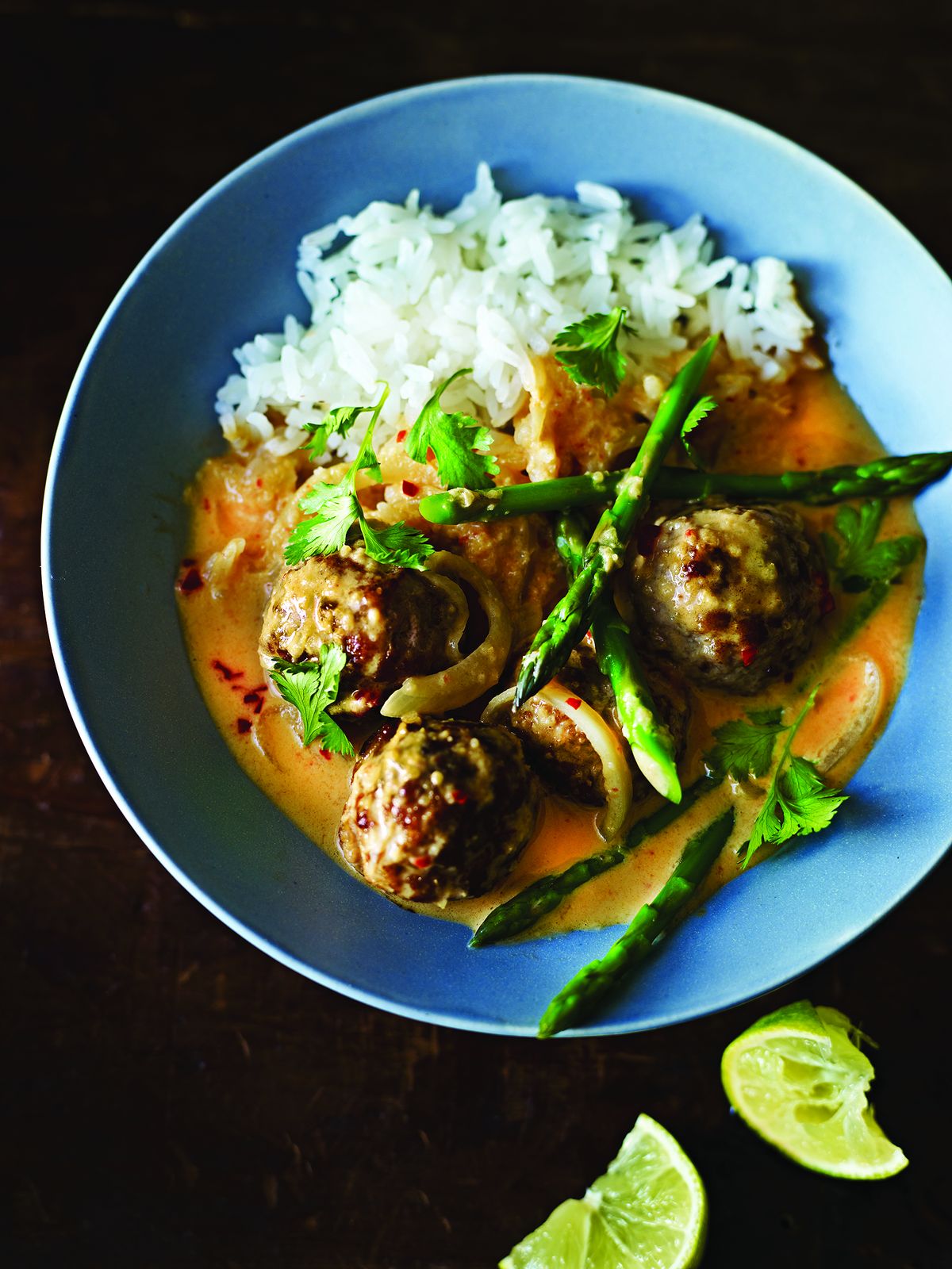 Pork Meatball Thai Curry